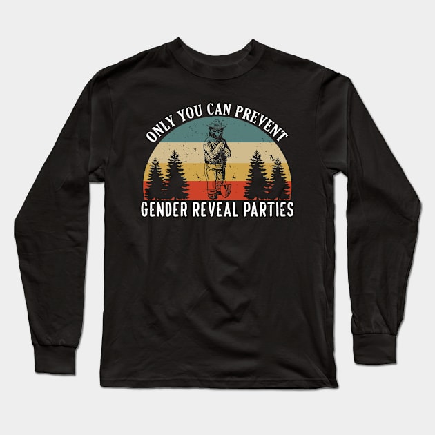 Prevent Gender Reveal Parties Vintage Long Sleeve T-Shirt by giovanniiiii